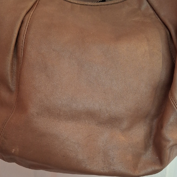 Coach Poppy Tan Leather Shoulder Bag - Picture 3 of 13